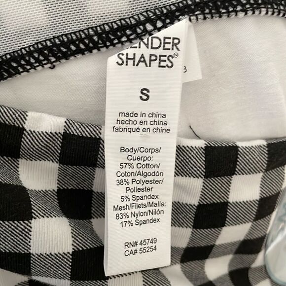 Checkered skort that smooths and slims size small - Picture 6 of 6